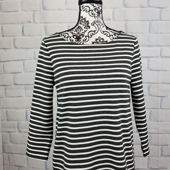 Gap women's size small zip back dress 3/4 sleeves - Picture 2 of 8